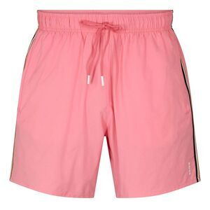 Boss Mens Iconic Logo Swim Shorts / Light Pink
